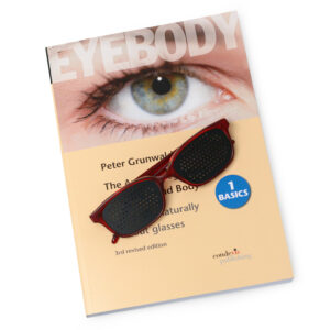 Special Bundle: Book 1 (english) + Pinhole Glasses (red frame)