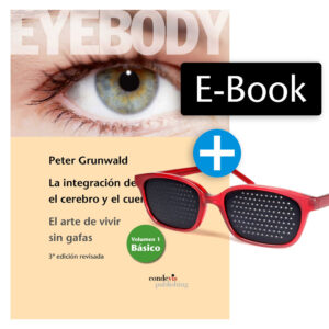 Paquete especial: libro electrónico (Español) + gafas reticulares (montura roja)