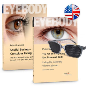 Bundle: Eyebody Book 1 + Book 2 + Pinhole Glasses (English)